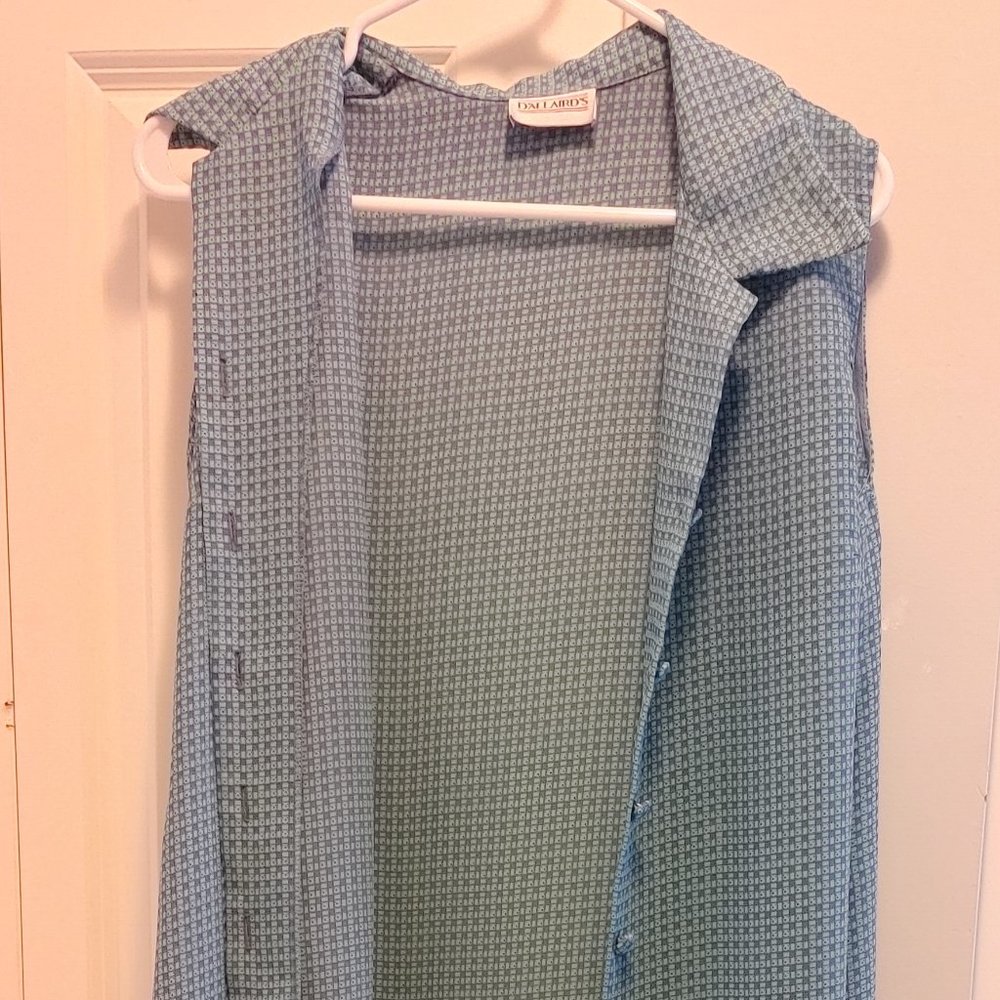 Vintage Summery Button Down Dress